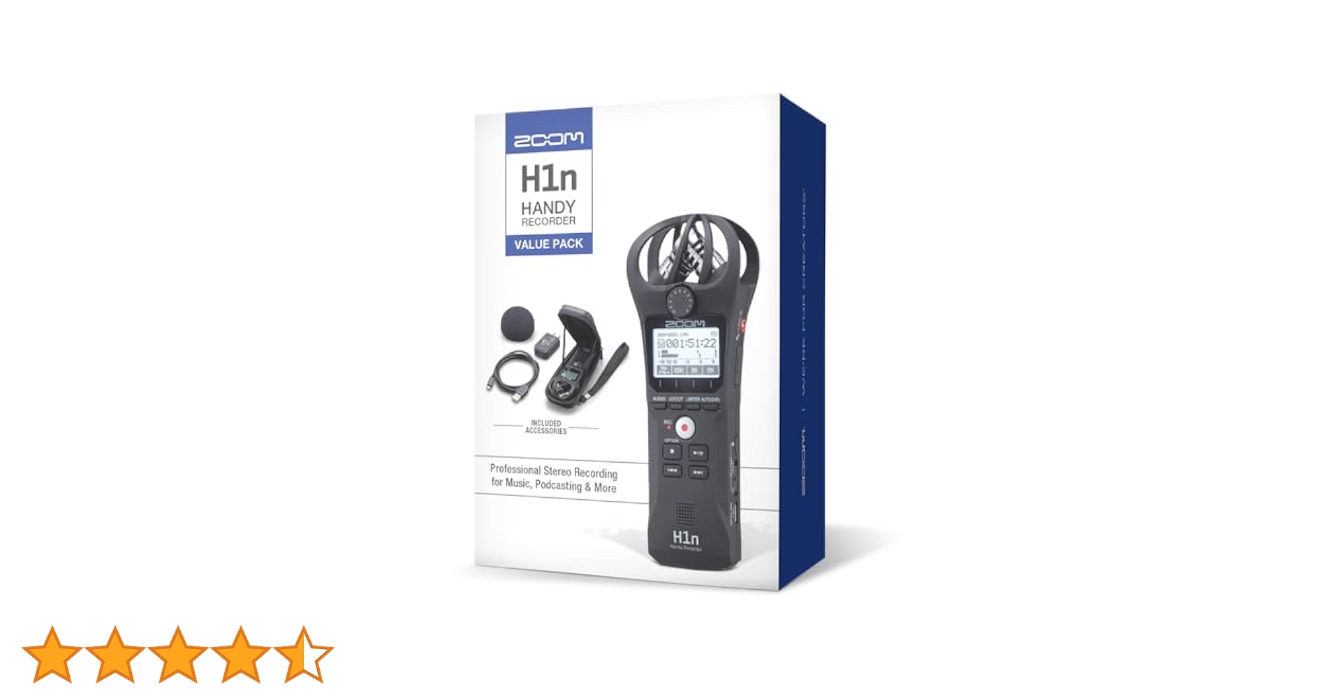 新品 ZOOM ( ズーム ) / H1n-VP バリューパックSD32GB 付 ZOOM H1n-VP 〜ハンディレコーダーH1nに便利なアクセサリーを同